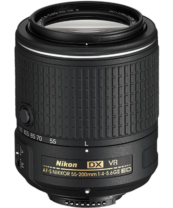 لنز مدل AF-S DX NIKKOR 55-200mm f/4-5.6G ED VR II