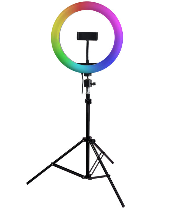 رینگ لایت مدل LJJ-26K RGB