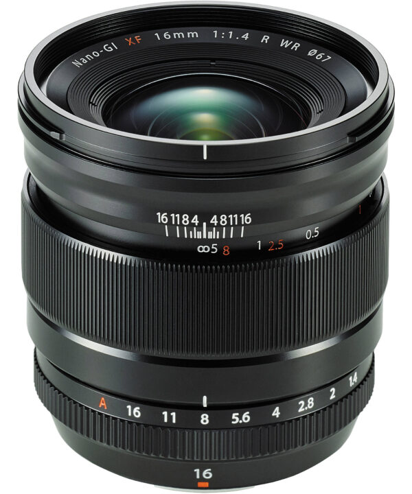 لنز دوربین فوجی فیلم مدل XF16mmF1.4 R WR