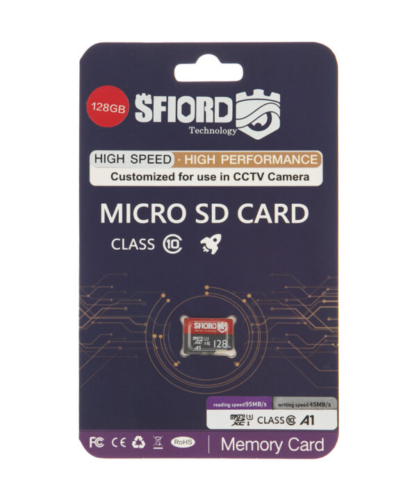 کارت حافظه microSDXC اسفیورد مدل Ultra A1 کلاس 10 استاندارد UHS-I سرعت 95MBps ظرفیت 128 گیگابایت
