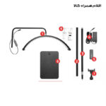 نور ثابت ال ای دی مدل مون لایت کد HD-M6X