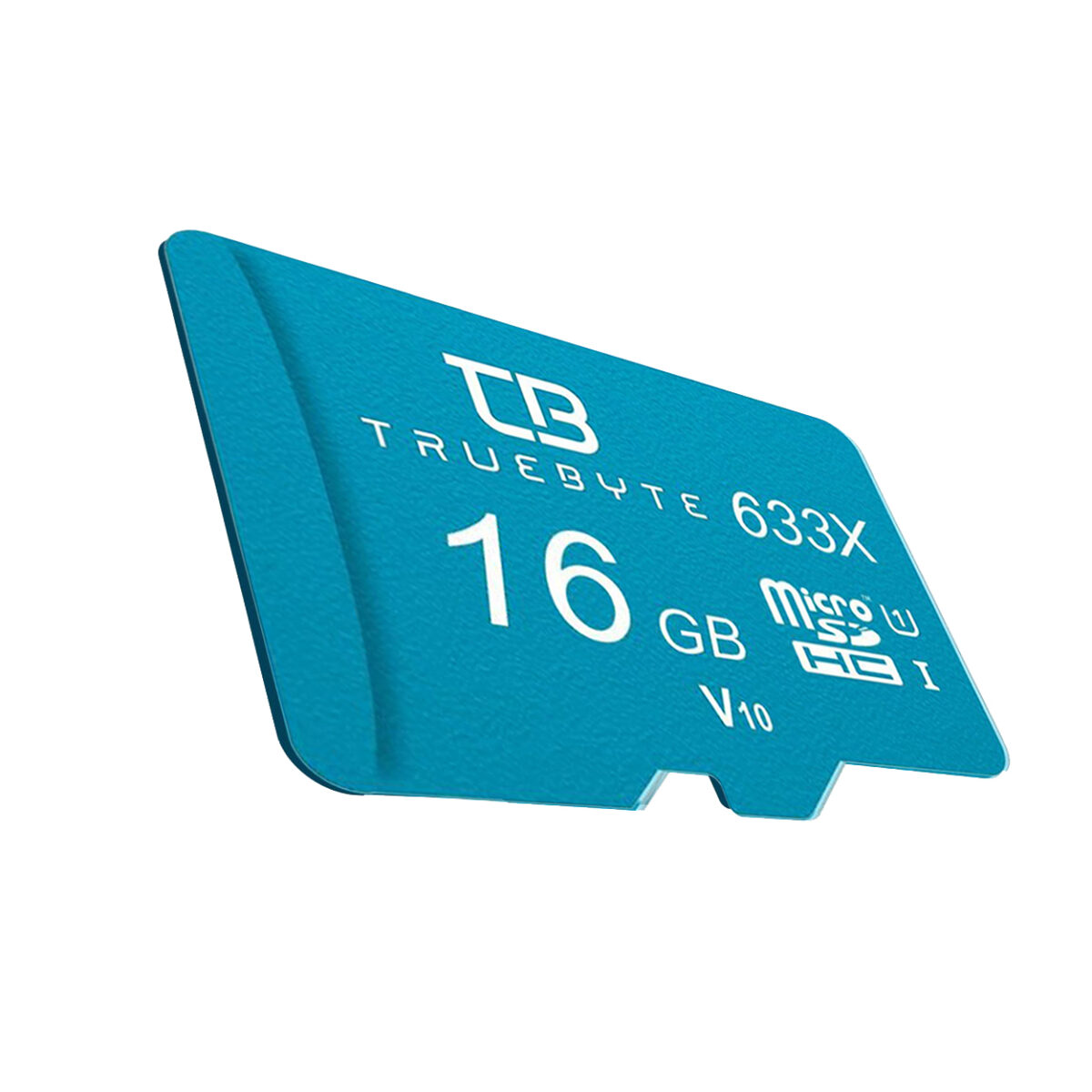 کارت حافظه MicroSDHC تروبایت مدل V10 کلاس 10 استاندارد UHS-I U1 سرعت 95MBPS ظرفیت 16 گیگابایت به همراه آداپتور SD و کارت‌خوان