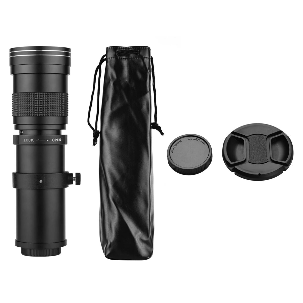 لنز دوربین آندوئر مدل EF 420-800MM mf f/8.3-16 Pro Super Telephoto Zoom مناسب برای دوربین های کانن