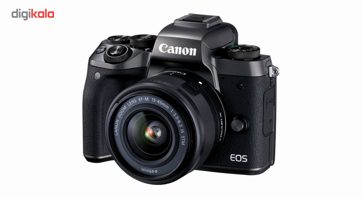 دوربین دیجیتال بدون آینه کانن مدل EOS M5 به همراه لنز 15-45 میلی متر IS STM