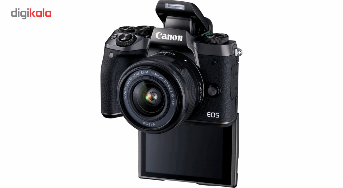 دوربین دیجیتال بدون آینه کانن مدل EOS M5 به همراه لنز 15-45 میلی متر IS STM
