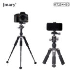سه پایه دوربین جی ماری مدل KT25+H30 مجموعه 3 عددی