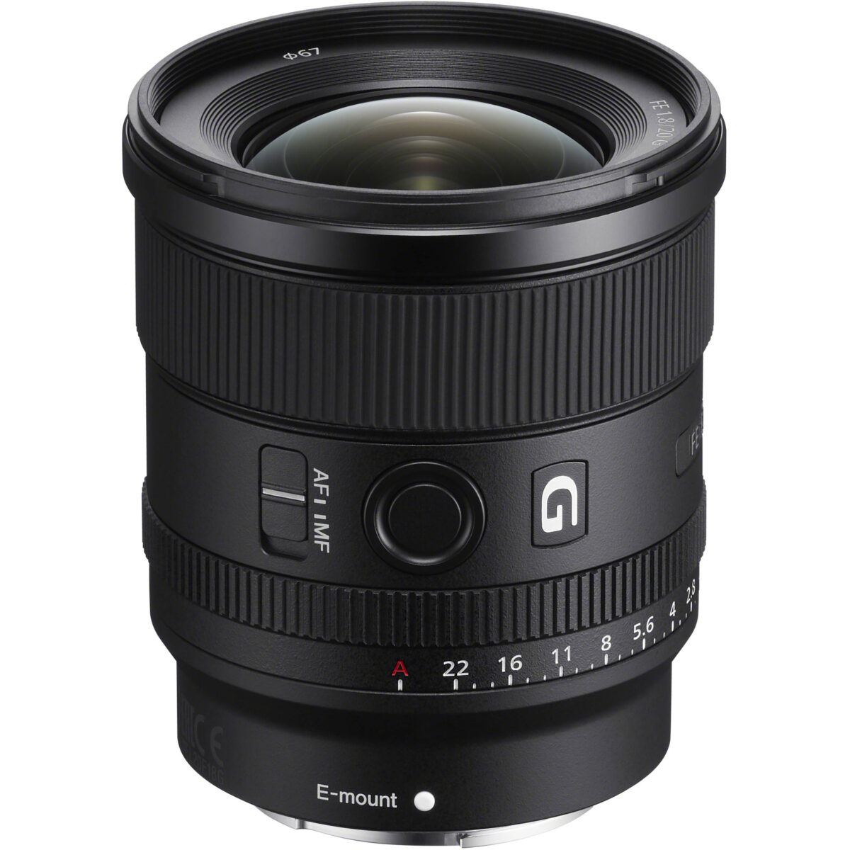 لنز دوربین سونی مدل FE 20mm F1.8G