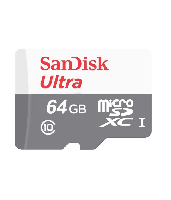 کارت حافظه microSD   مدل Ultra کلاس 10 استاندارد UHS-I U1 سرعت 100MBps ظرفیت 64 گیگابایت