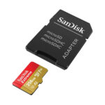کارت حافظه microSDXC  سن دیسک مدل Extreme کلاس A2 استاندارد UHS-I U3 سرعت 190MBps ظرفیت 256 گیگابایت