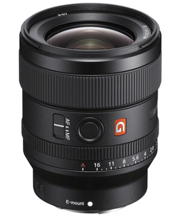 لنز دوربین سونی مدل  FE 24mm f1.4 GM