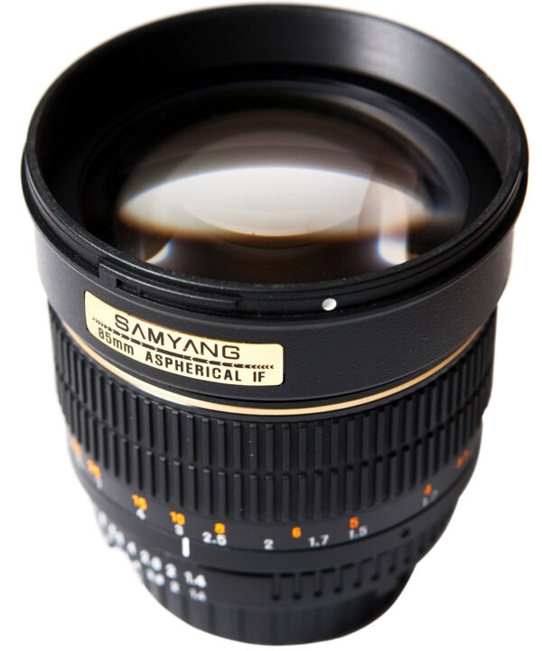 لنز سامیانگ 85 میلی متر f/1.4 AS IF UMC برای کانن