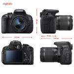 دوربین دیجیتال کانن مدل EOS 700D With 18-55mm IS2+55-250mm IS2 Lens