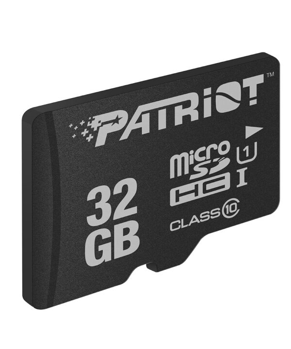کارت حافظه‌ microSDXC پتریوت مدل LX کلاس 10 استاندارد UHS-I U1سرعت 80MBps ظرفیت 32 گیگابایت