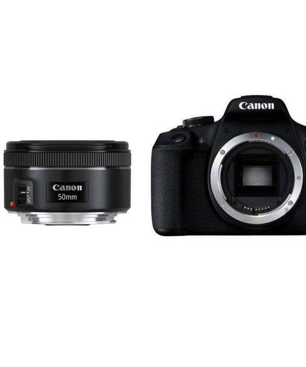 دوربین دیجیتال کانن مدل EOS 2000D به همراه لنز 50 میلی متر STM 1.8