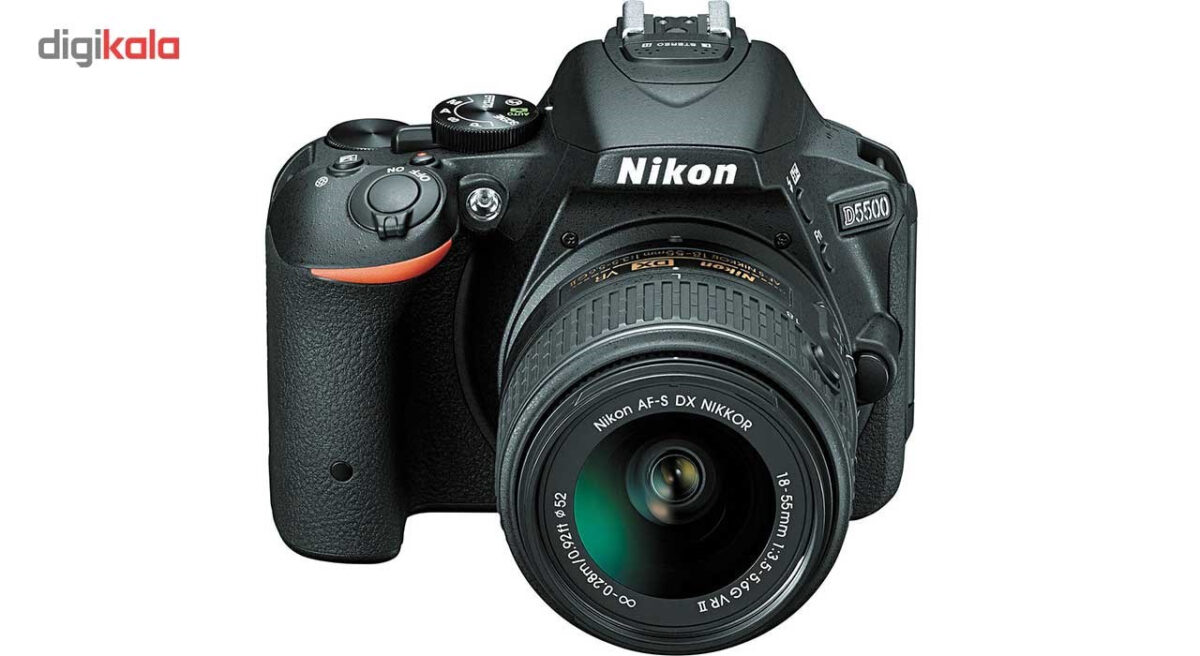 دوربین دیجیتال نیکون مدل D5500 به همراه لنز 18-55 میلی متر VRII و 55-300 میلی متر VR F/4-5.6G