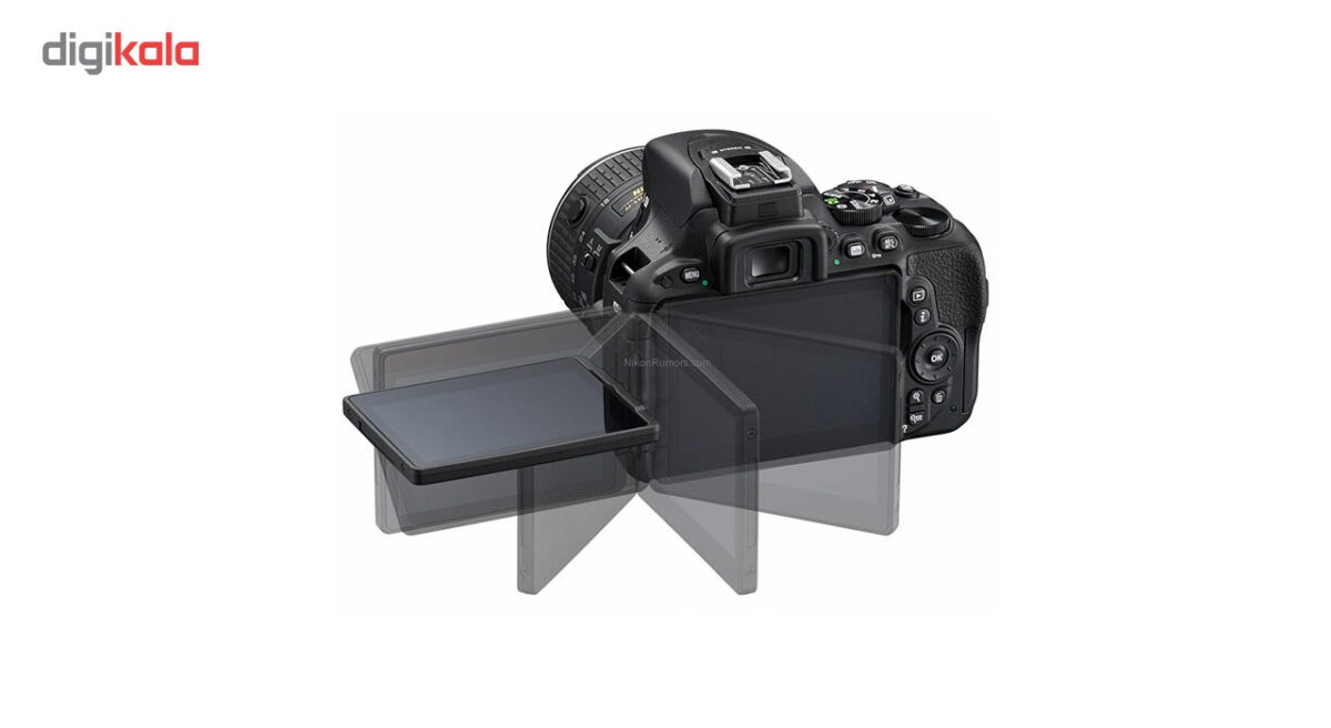 دوربین دیجیتال نیکون مدل D5500 به همراه لنز 18-55 میلی متر VRII و 55-300 میلی متر VR F/4-5.6G