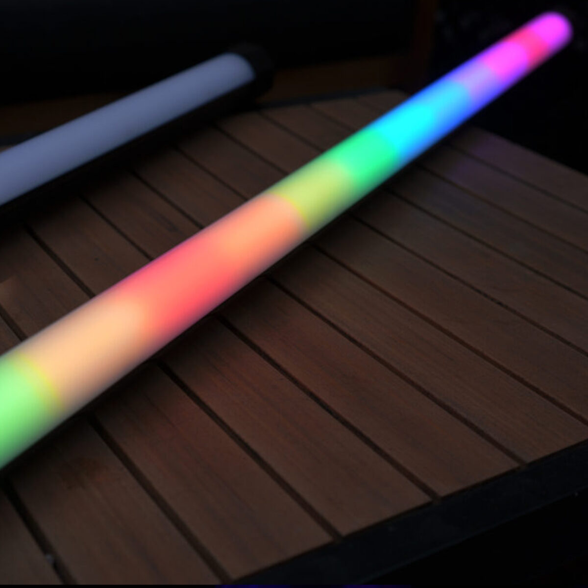 نور ثابت ال ای دی مدل RGB 100 FULL COLOR X2 بسته 2 عددی