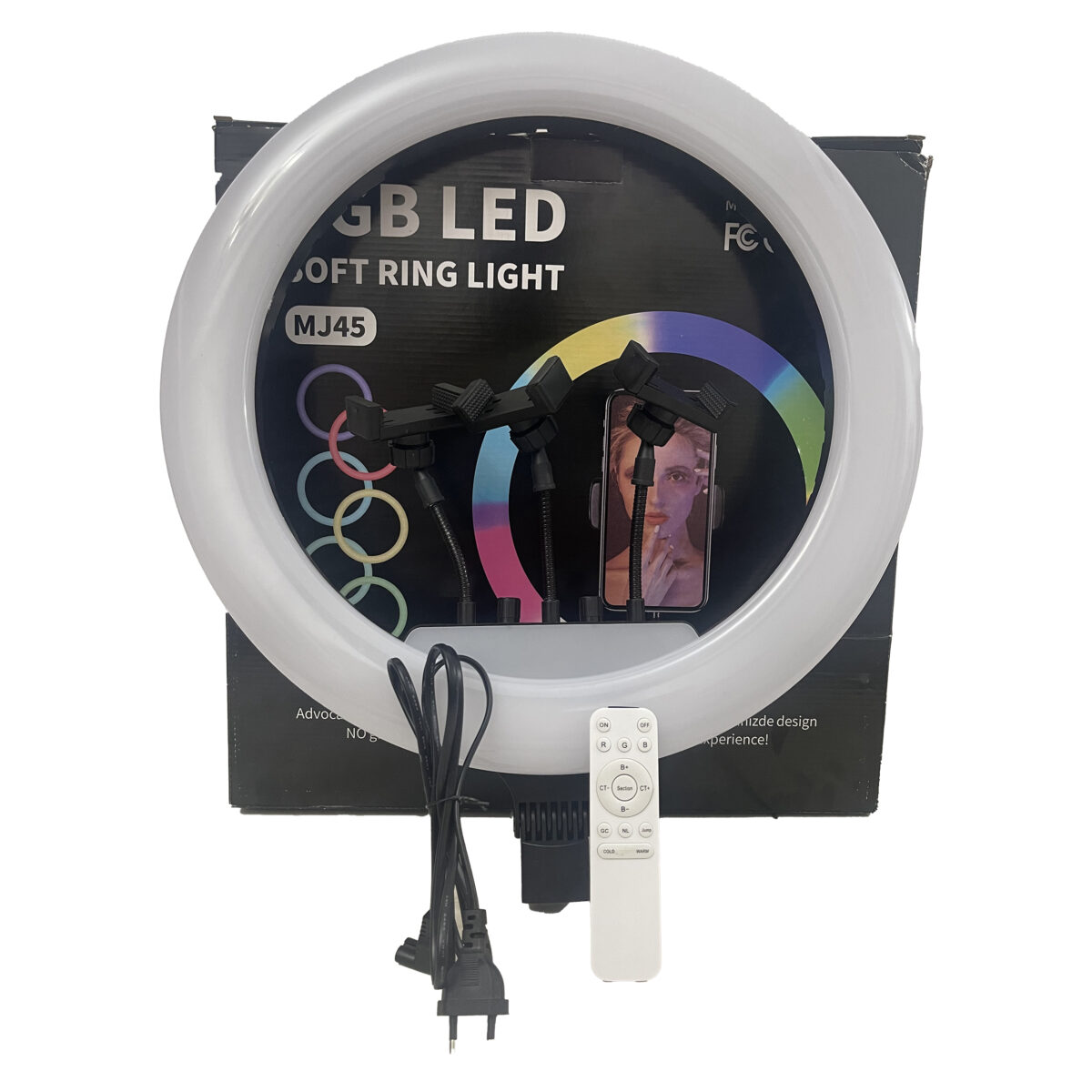 رینگ لایت مدل MJ45-RGB