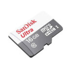 کارت حافظه microSDHC سن دیسک مدل Ultra کلاس 10 استاندارد UHS-I U1 سرعت 80MBps ظرفیت 16 گیگابایت