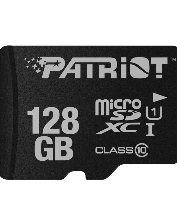 کارت حافظه microSDXC پتریوت مدل LX کلاس 10 استاندارد UHS-I U1سرعت 80MBps ظرفیت 128 گیگابایت