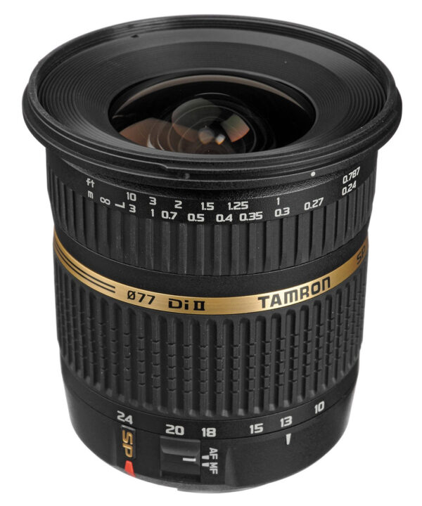 لنز تامرون مدل SP AF 10-24 mm F/3.5-4.5 Di II LD مناسب برای دوربین‌های کانن