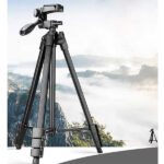 سه پایه دوربین نست مدل NT-510 به همراه گیره نگهدارنده موبایل