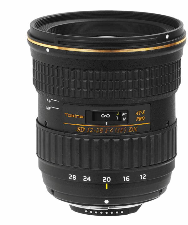 لنز توکینا مدل AT-X 12-28mm f4 Pro DX مناسب برای دوربین‌های نیکون