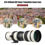 لنز دوربین آندوئر مدل EF 420-800MM mf f/8.3-16 Super Telephoto Zoom مناسب برای دوربین های کانن