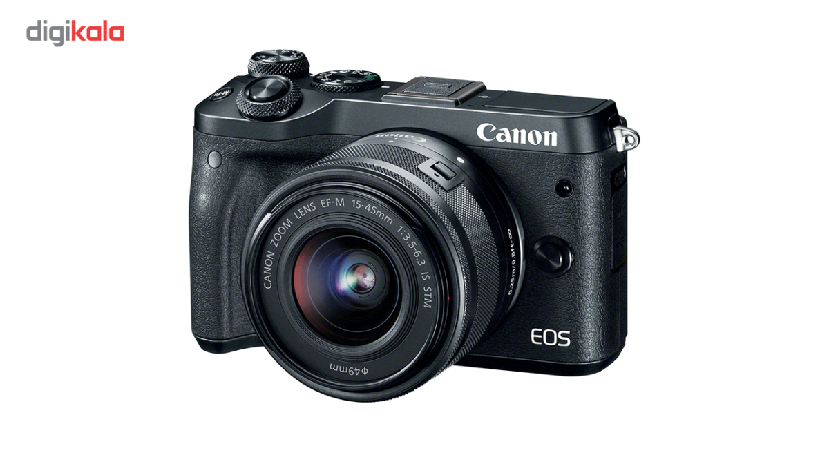 دوربین دیجیتال بدون آینه کانن مدل EOS M6 به همراه لنز 15-45 میلی متر IS STM