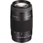 لنز دوربین سونی مدل  sony 75_300mm f4.5-5.6 a mount