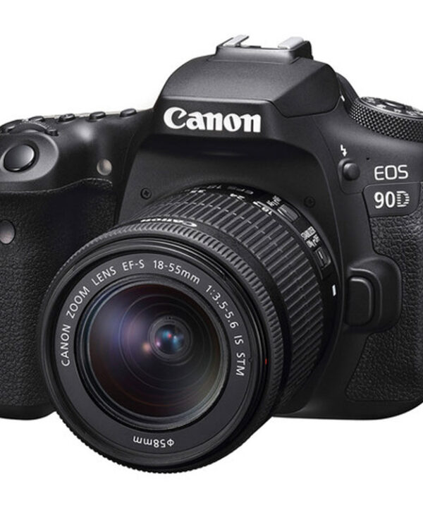 دوربین دیجیتال کانن مدل EOS 90D به همراه لنز 55-18 میلی متر IS USM