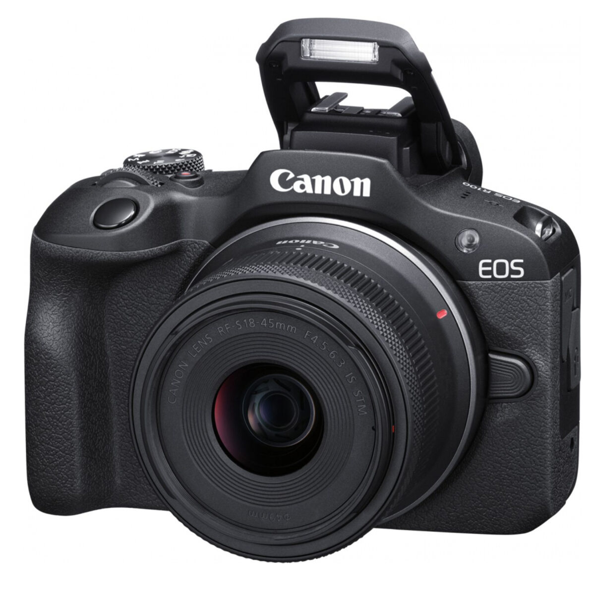 دوربین بدون آینه کانن مدل EOS R100 Mirroless به همراه لنز  45-18 و stm 210-55