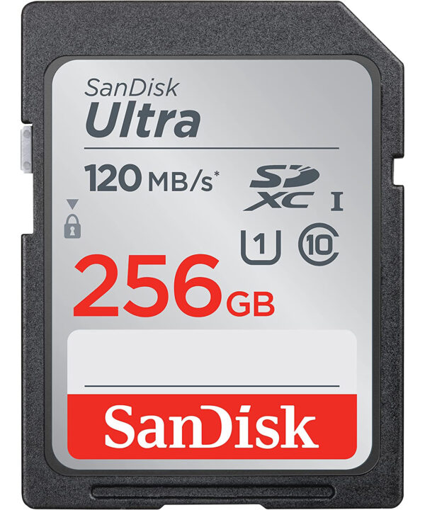 کارت حافظه SDXC سن دیسک مدل Ultra کلاس 10 استاندارد UHS-I U1 سرعت 150MB/s ظرفیت 256 گیگابایت