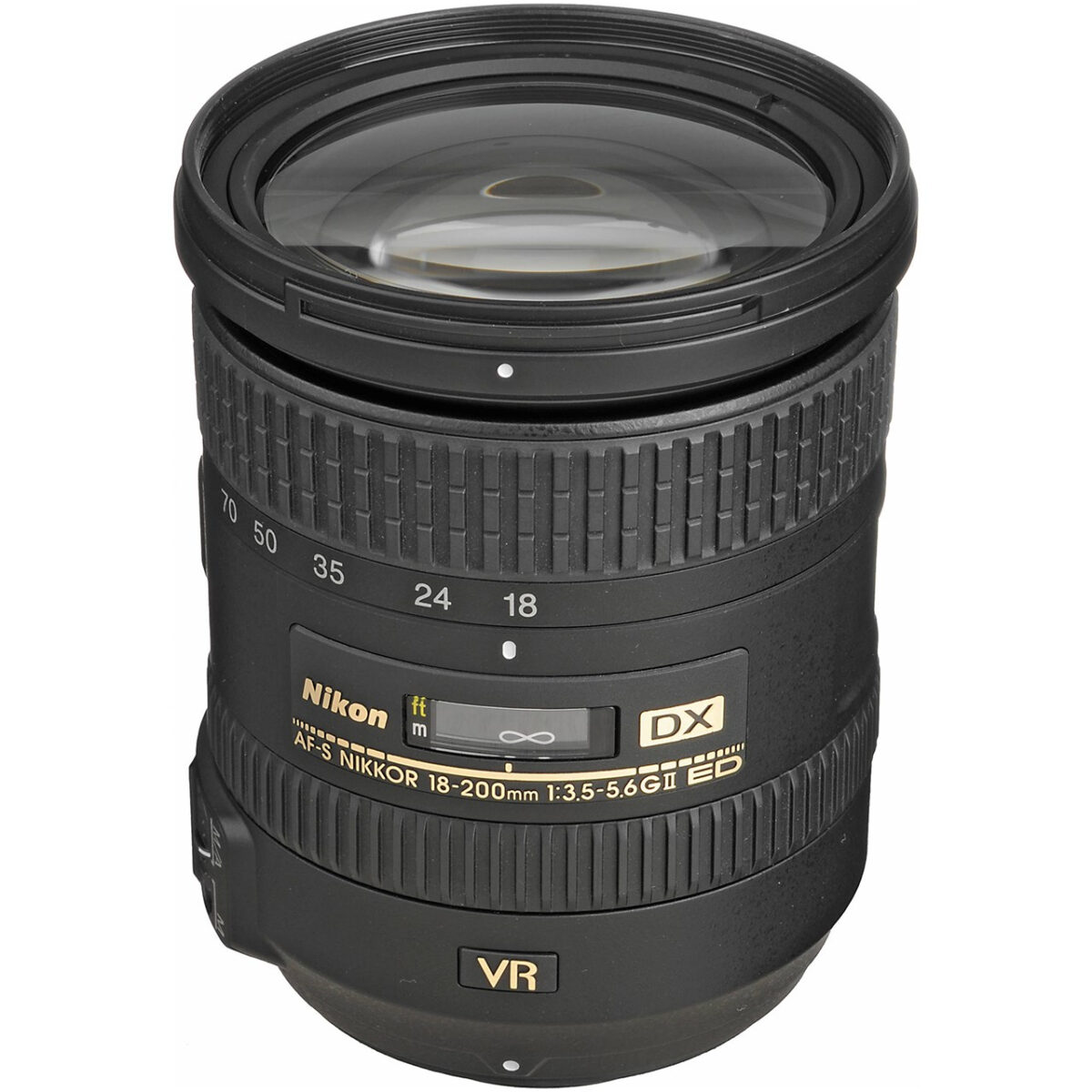 لنز نیکون مدل AF S DX Nikkor 18-200 F-3.5 5.6 G ED VR II