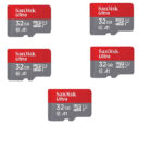 کارت حافظه microSDXC سن دیسک مدل Ultra A1 کلاس 10 استاندارد UHS-I سرعت 120MBps ظرفیت 32 گیگابایت بسته 5 عددی