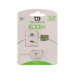 کارت حافظه microSDHC تروبایت مدل A1-V30-633X کلاس 10 استاندارد UHS-I U3 سرعت UHS-I U3 سرعت 95MBps ظرفیت 32 گیگابایت به همراه آداپتور SD و کارت خوان