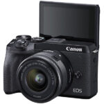 دوربین دیجیتال بدون آینه کانن مدل EOS M6 Mark II kit 15-45mm
