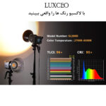 نور ثابت ال ای دی لاکسیو مدل SL200D Bi Color