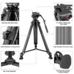 سه پایه دوربین کینگ‌جوی مدل VT-3500