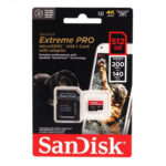 کارت حافظه SDSQXCU سن دیسک مدل Extreme Pro 4k استاندارد UHS-I سرعت 200MBps ظرفیت 512 گیگابایت