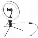 رینگ لایت باسئوس مدل live stream holder-table stand 10inch