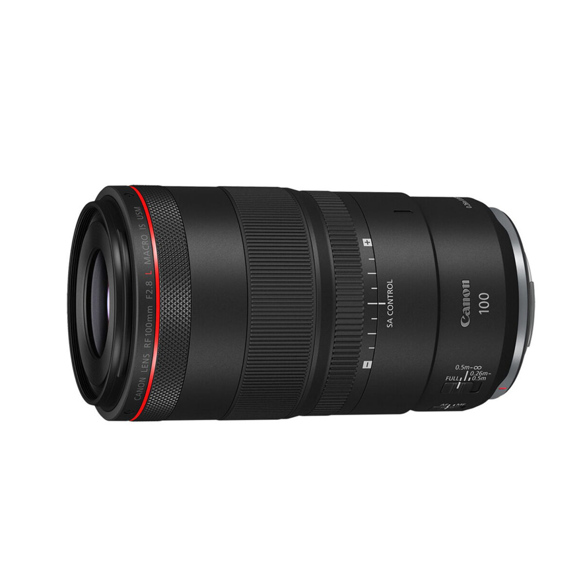لنز دوربین کانن مدل  RF 100mm f/2.8L Macro IS USM