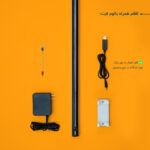 نور ثابت ال ای دی مدل C100 Red