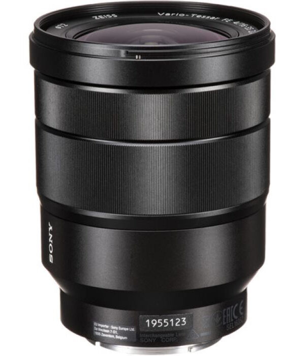 لنز دوربین سونی مدل  Sony Vario-Tessar Tx FE 16-35mm f/4 ZA
