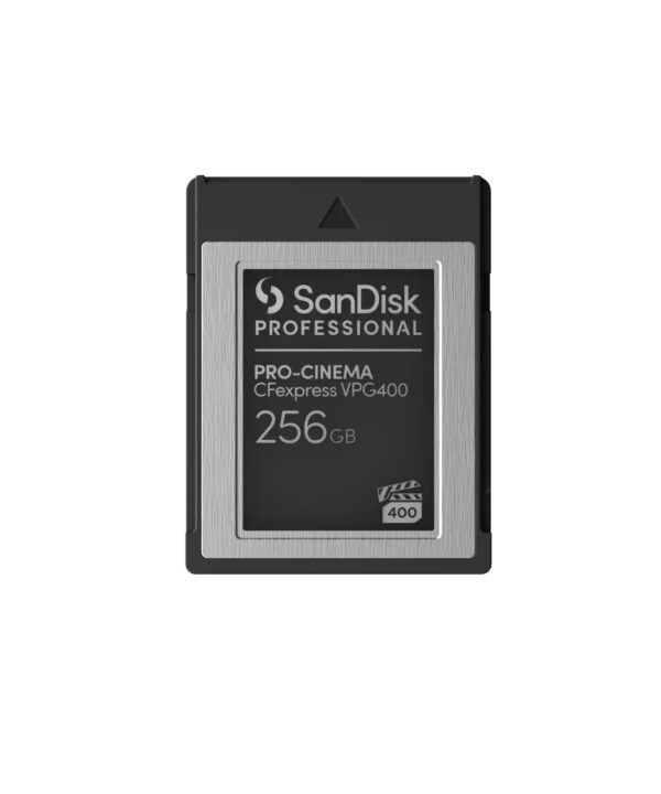 کارت حافظه CFexpress سن دیسک مدل PRO-CINEMA استاندارد VPG400 سرعت 1700MB/s ظرفیت 256 گیگابایت