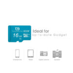 کارت حافظه MicroSDHC تروبایت مدل V10 کلاس 10 استاندارد UHS-I U1 سرعت 95MBPS ظرفیت 16 گیگابایت به همراه آداپتور SD و کارت‌خوان