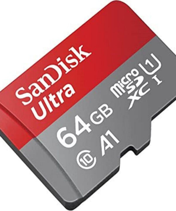 کارت حافظه microSDXC  مدل Ultra A1 کلاس 10 استاندارد UHS-I سرعت 120MBps ظرفیت 64 گیگابایت