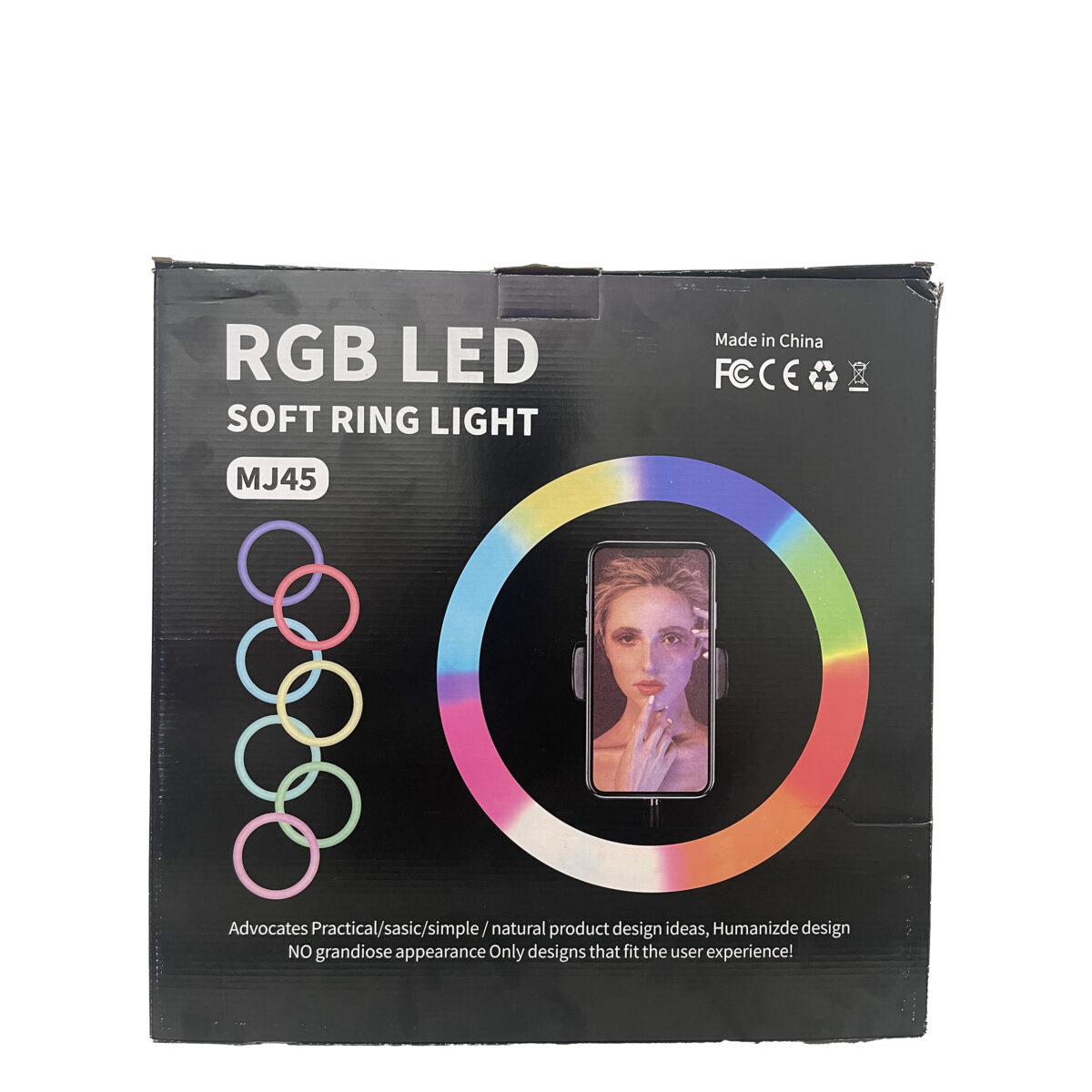 رینگ لایت مدل MJ45-RGB