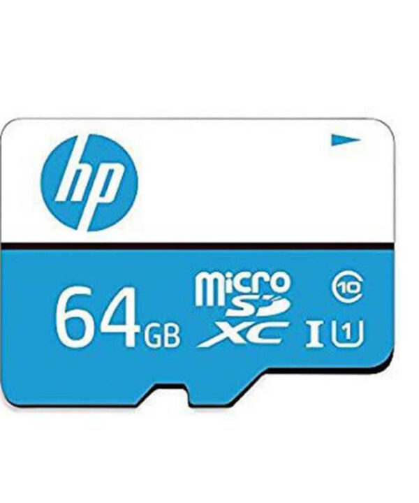 کارت حافظه‌ microSDXC اچ پی مدل MX310 استاندارد UHS-I U1 سرعت 100MBps ظرفیت 64 گیگابایت