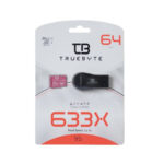 کارت حافظه microSD XC تروبایت مدل 633X-A2-V30 کلاس 10 استاندارد UHS-I U3 سرعت 95MBps ظرفیت 64 گیگابایت به همراه کارت‌خوان
